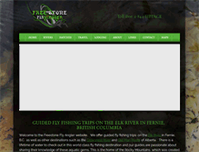 Tablet Screenshot of freestoneflyangler.com